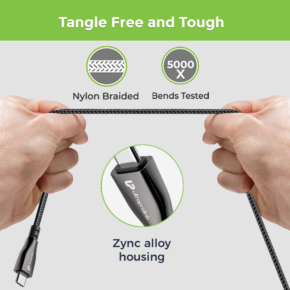 UltraProlink Zync Alloy Fast & Tough Charging Cable
