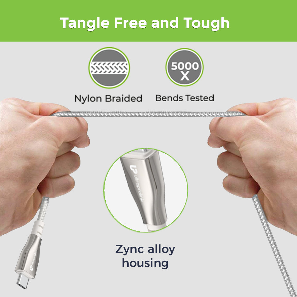 Zync Alloy Fast & Tough Charging Cable - UltraProlink