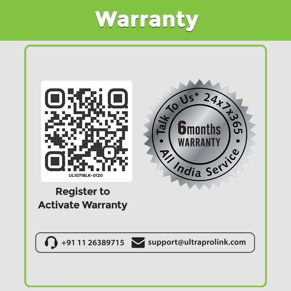 UltraProlink Zap+L Lightning Cable With Warranty