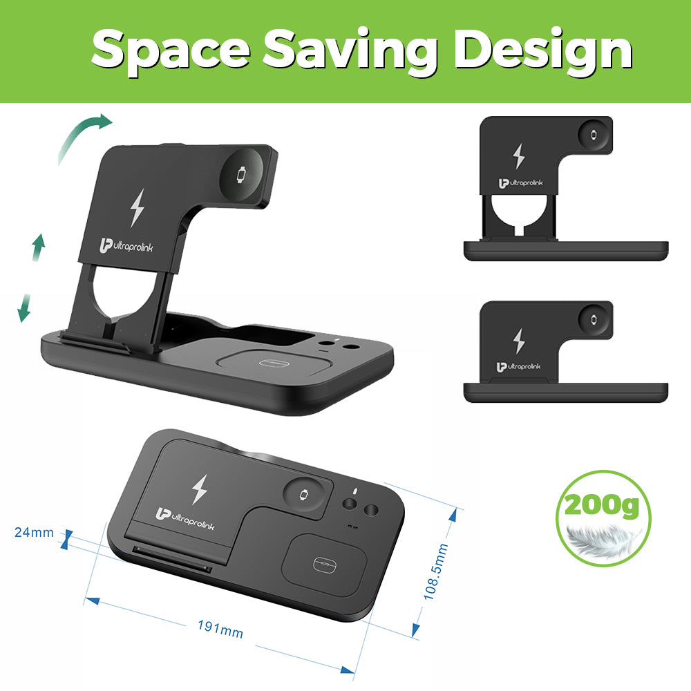 Vylis15 4-in-1 Wireless Dock 15W  Best Wireless Charger – UltraProlink