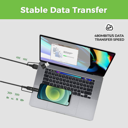 UltraProlink Quadlink 4 in 1 Cable With Data Transfe