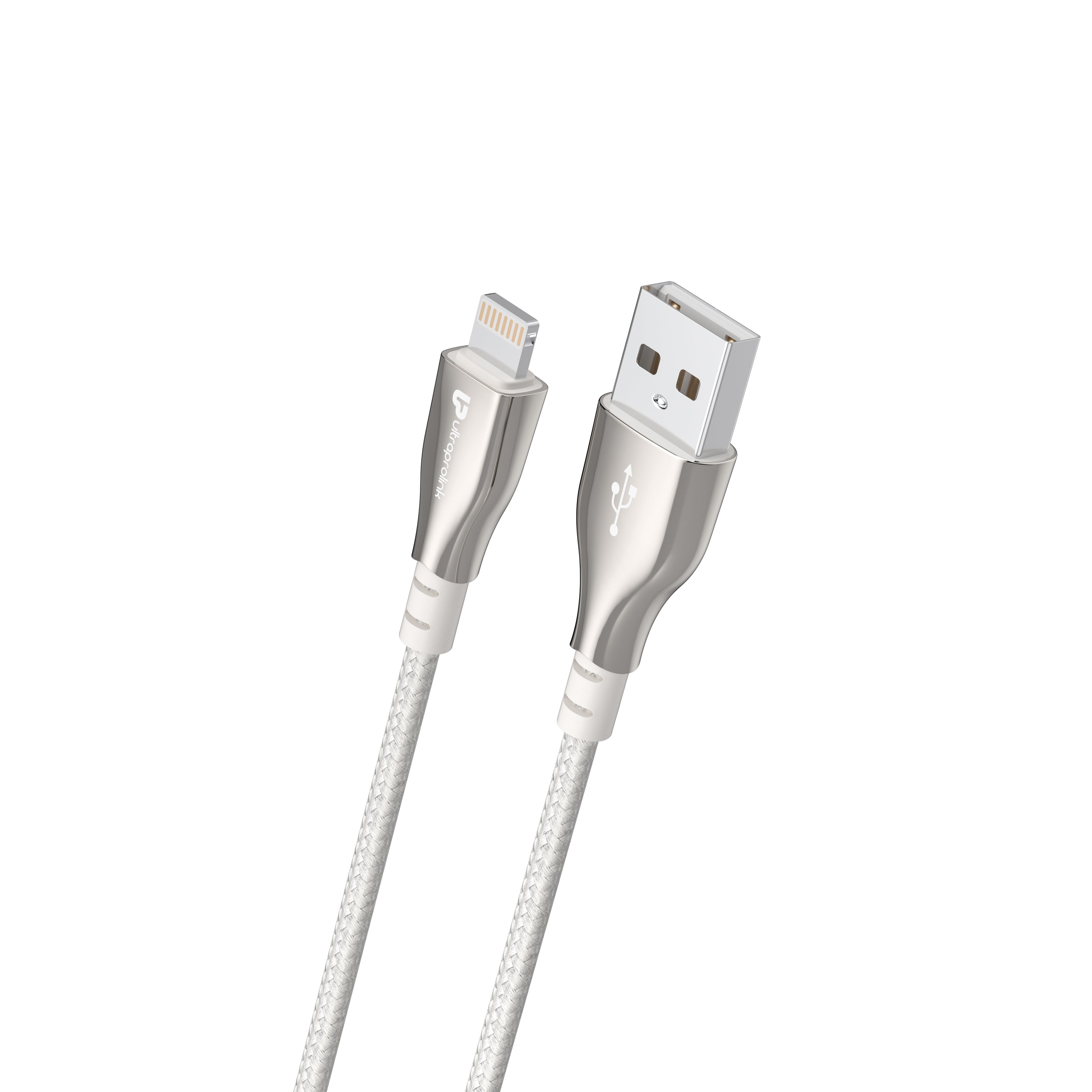 Braided Cable Best Lightning Cable 2021 Black Ambrane AMC-10 Type