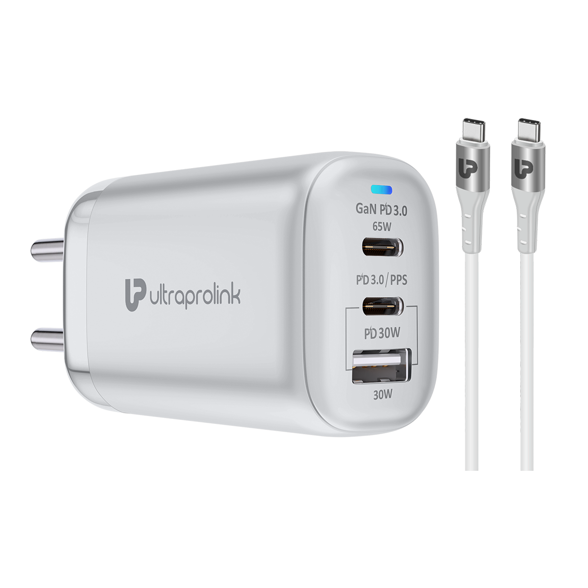 Buy 4 Port 100W GaN Charger - Includes 2m USB-C Cable Online at
