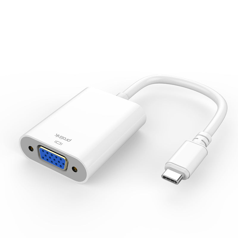 USB Type C to VGA Adapter for extended laptop display
