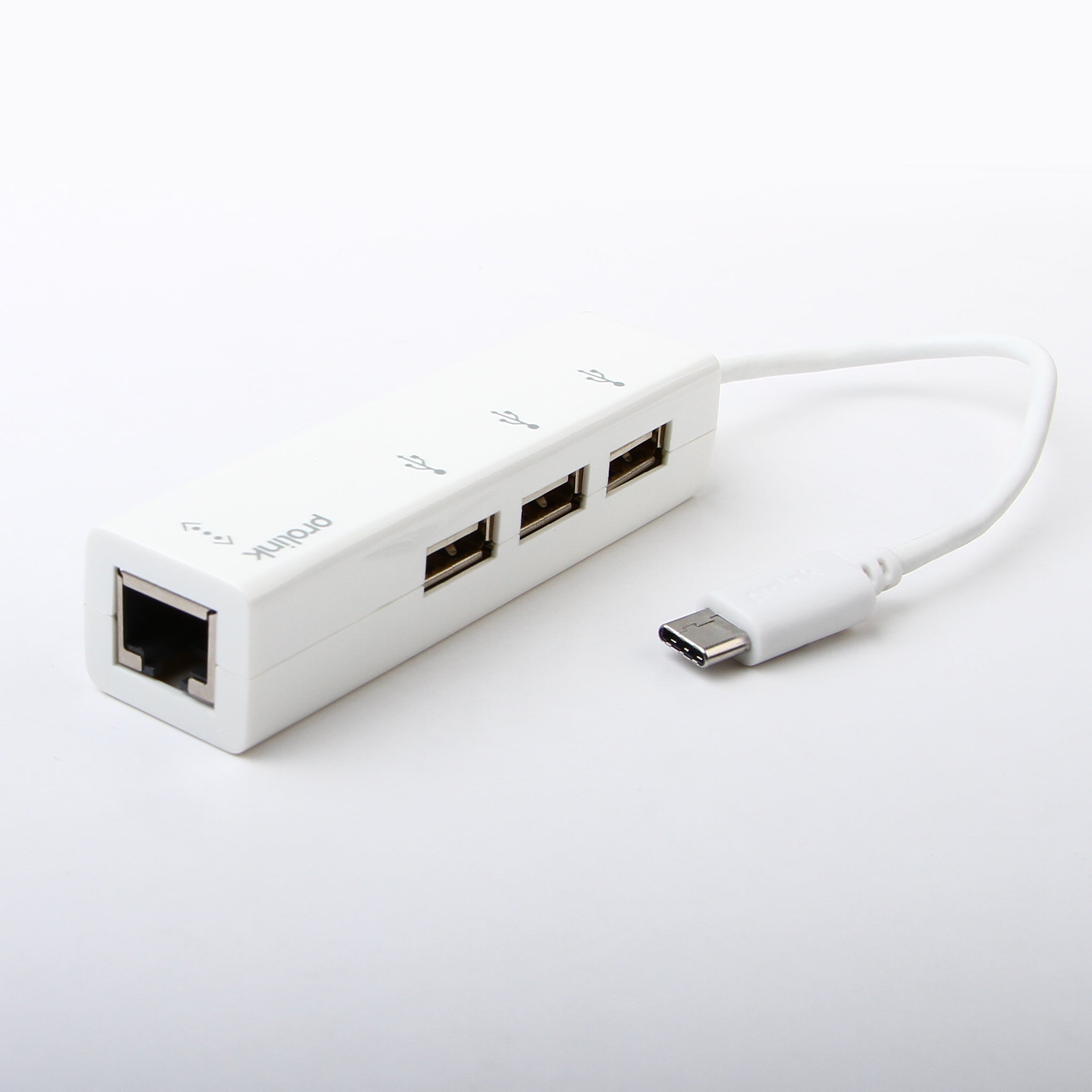 USB TYPE C PLUG TO 3 Ports Usb 2.0 HUB With ENTHERNET(1.5m) MP420