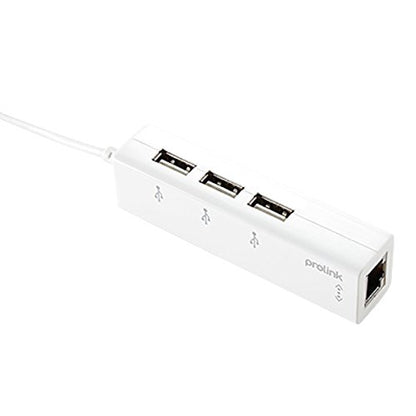 Multiport USB C hub with 3 USB 2.0 ports and LAN port
