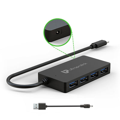 USB Type C to 4 USB 3.0 Ports connector