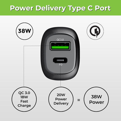 Qualcomm Quick Charge 3.0 : 20W power Fast charges