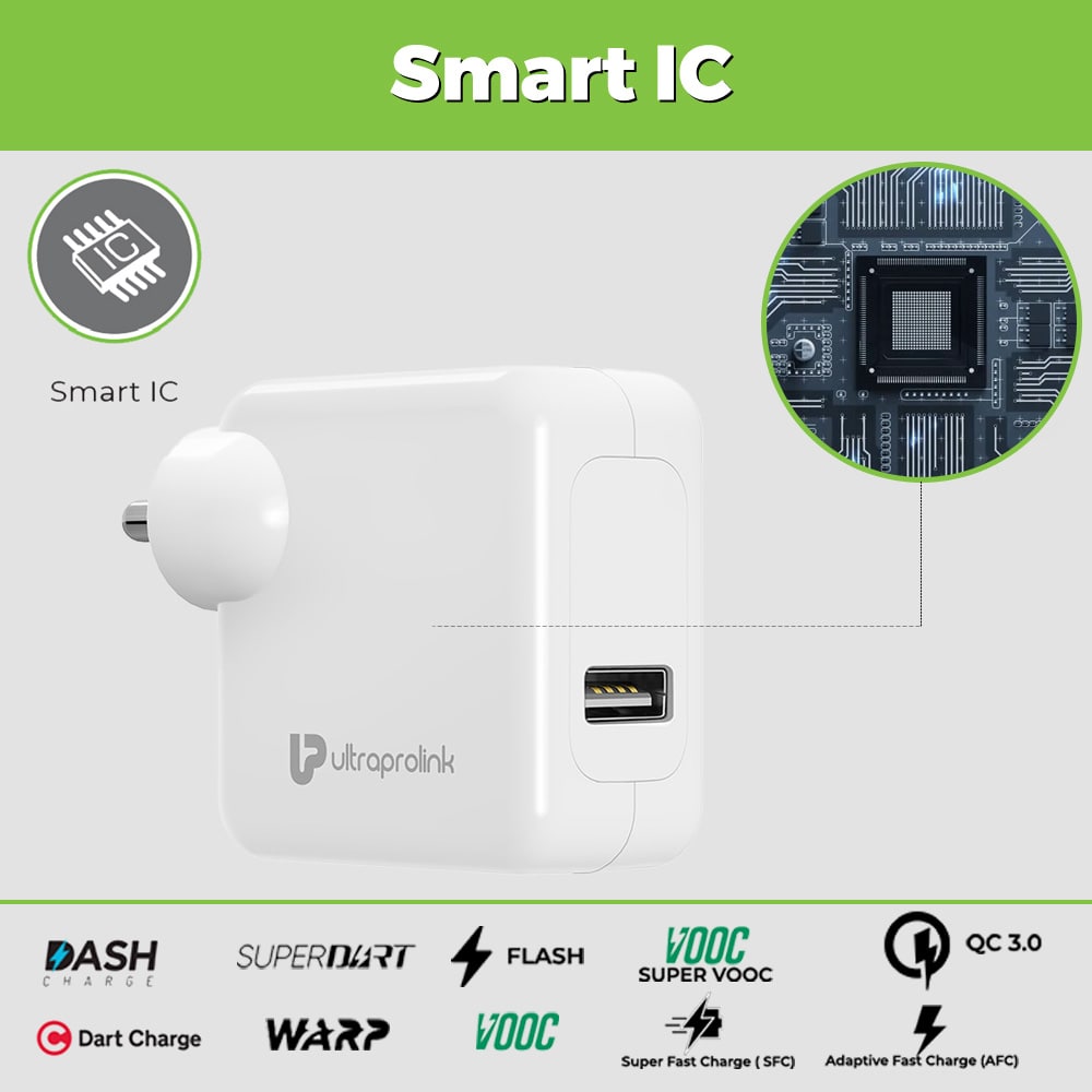 30 universal fast travel charger with smart IC