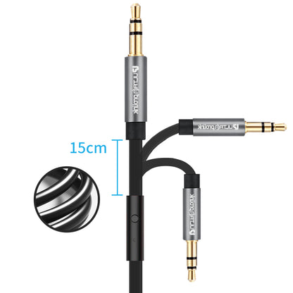 UltraProlink 3.5mm Male to Male Audio Cable connects all standard phones