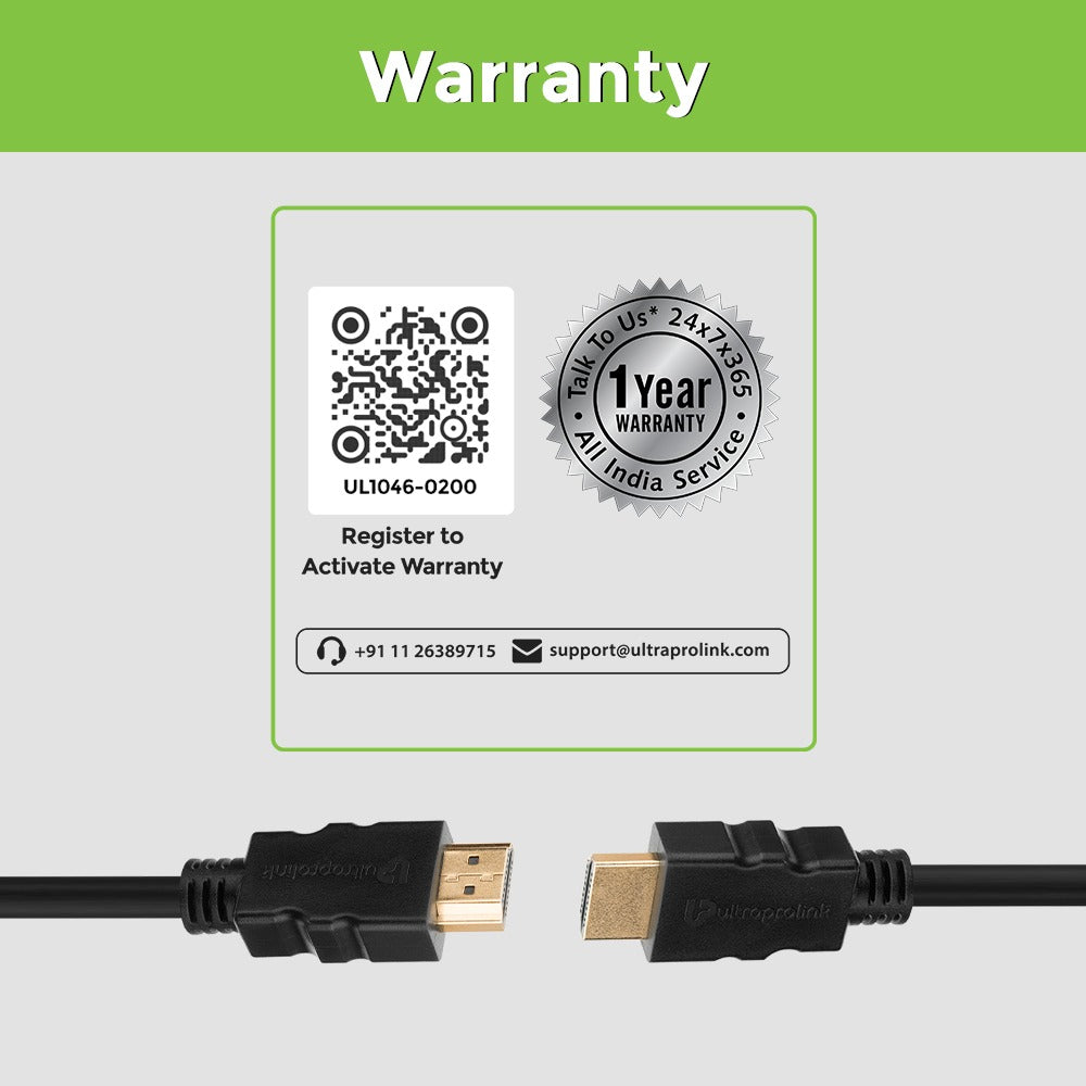Connect Hdmi Cable With Warranty