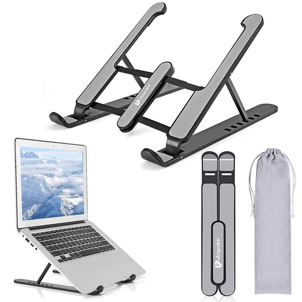 Rise-Up Ergonomic Laptop & Tablet Elevation Stand UM1083 – UltraProlink